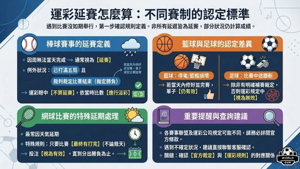 運彩延賽多久無效