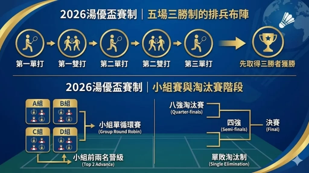 2026湯優盃賽制